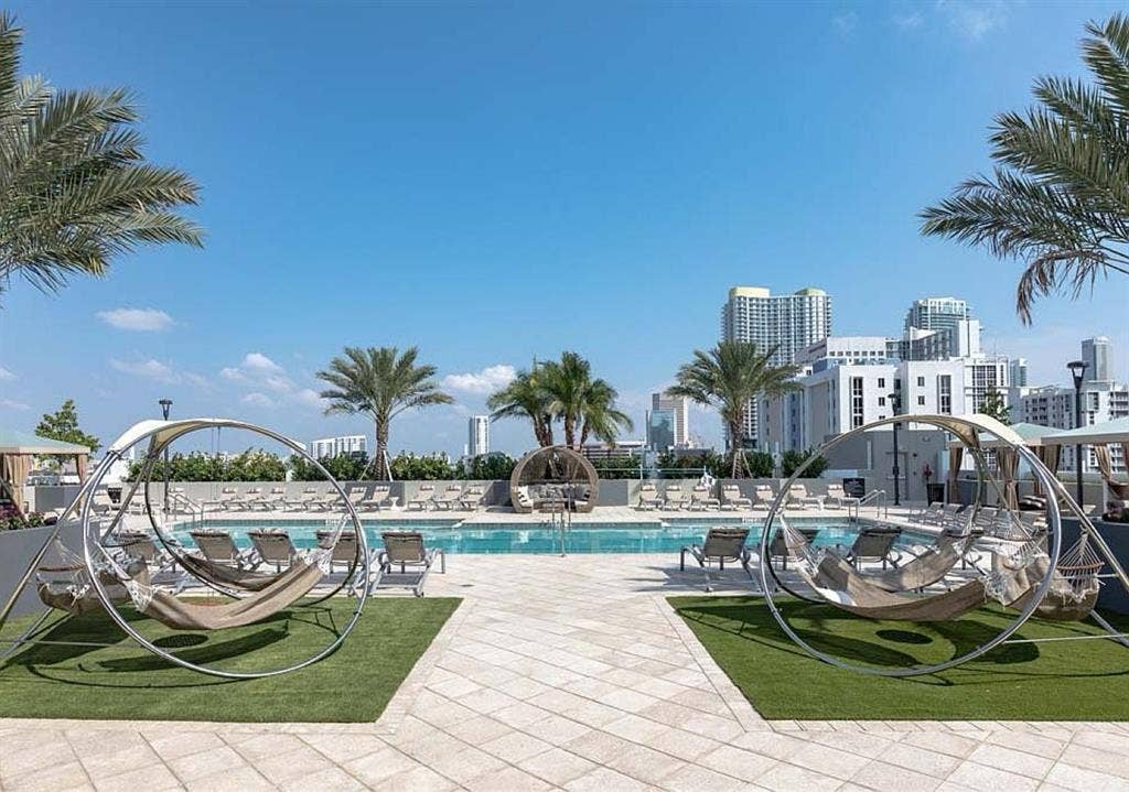 Brickell- bedroom with private bath