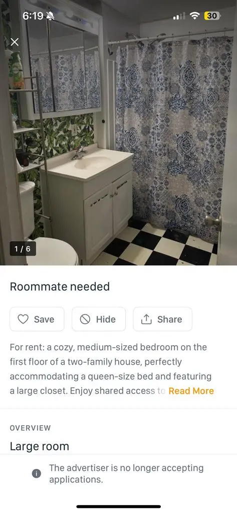 Roommate needed