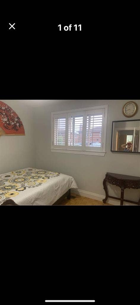 Private room for rent