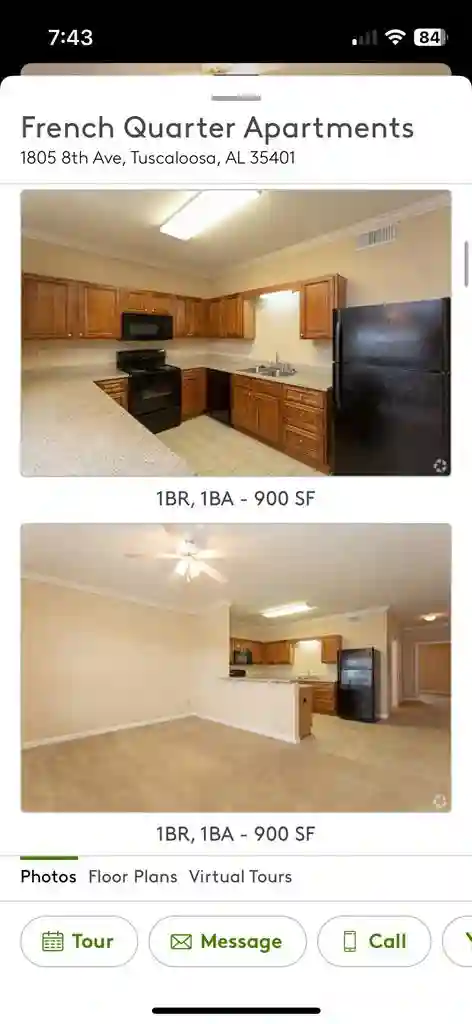 Reduced rent