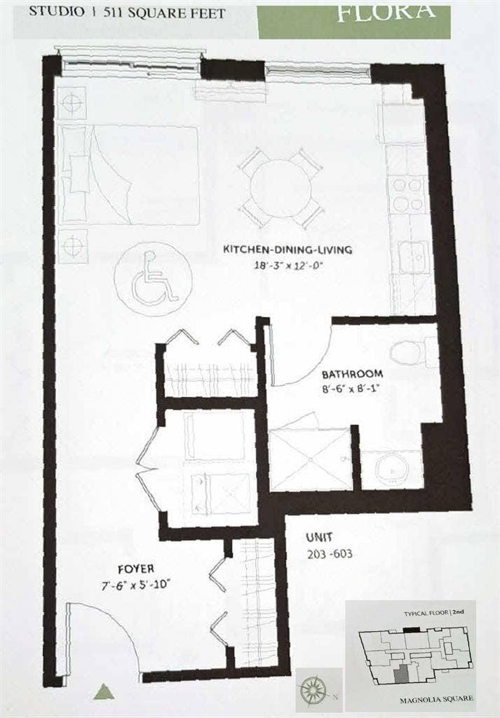 Studio for Sublet or lease takeover