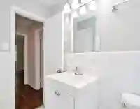 newly renovated bath