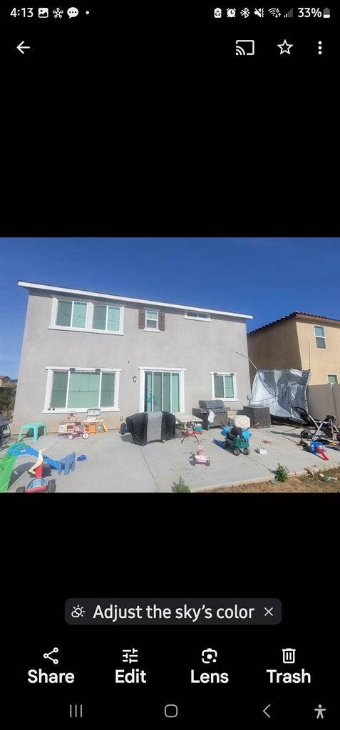 Spacious private bedroom and bath
