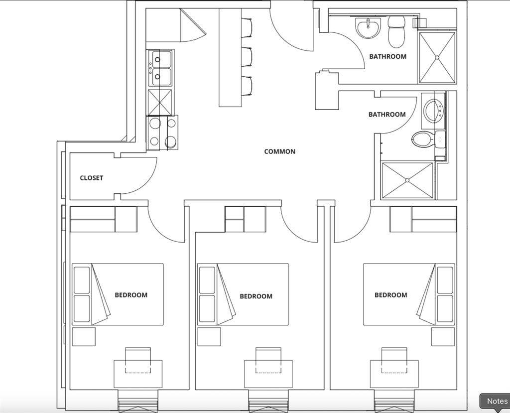 Room for rent for female students