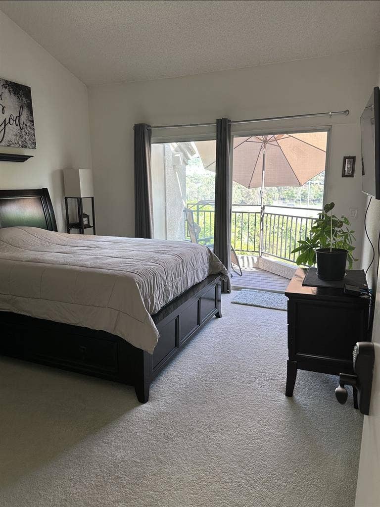 Upstairs master bedroom available.