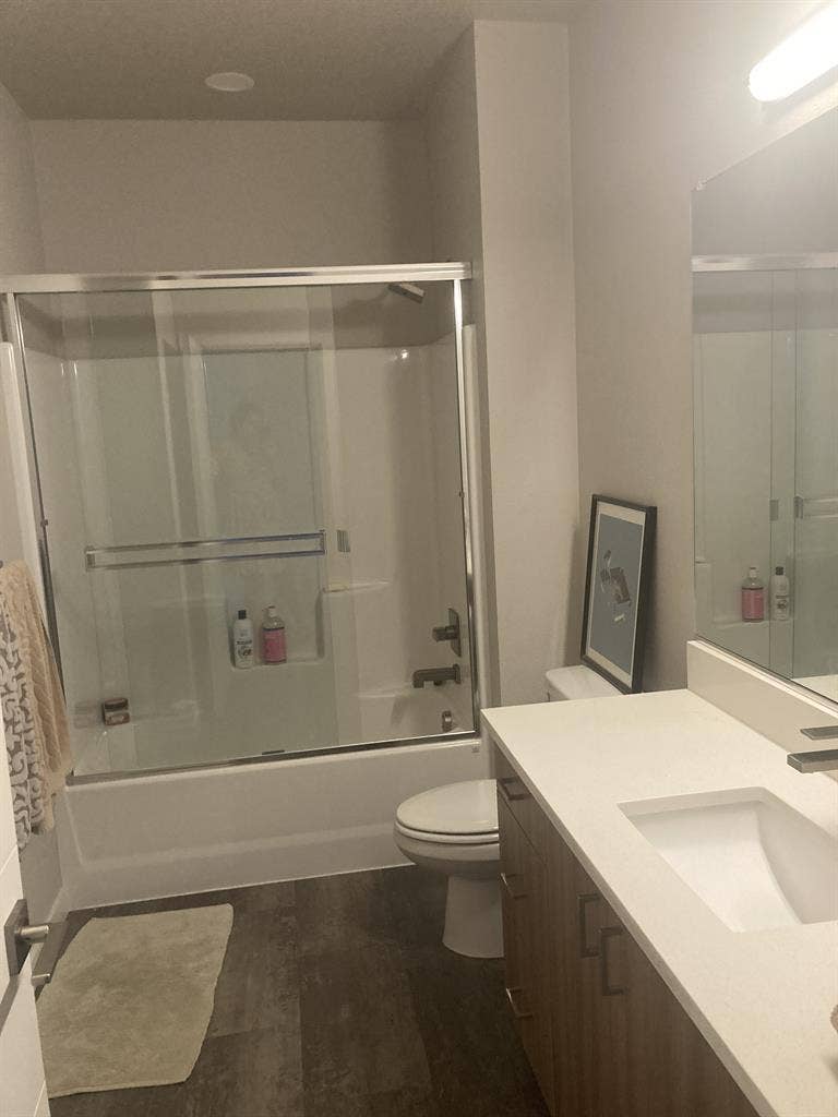 share bright house with yard