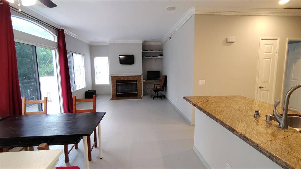 bath house laundry in garag