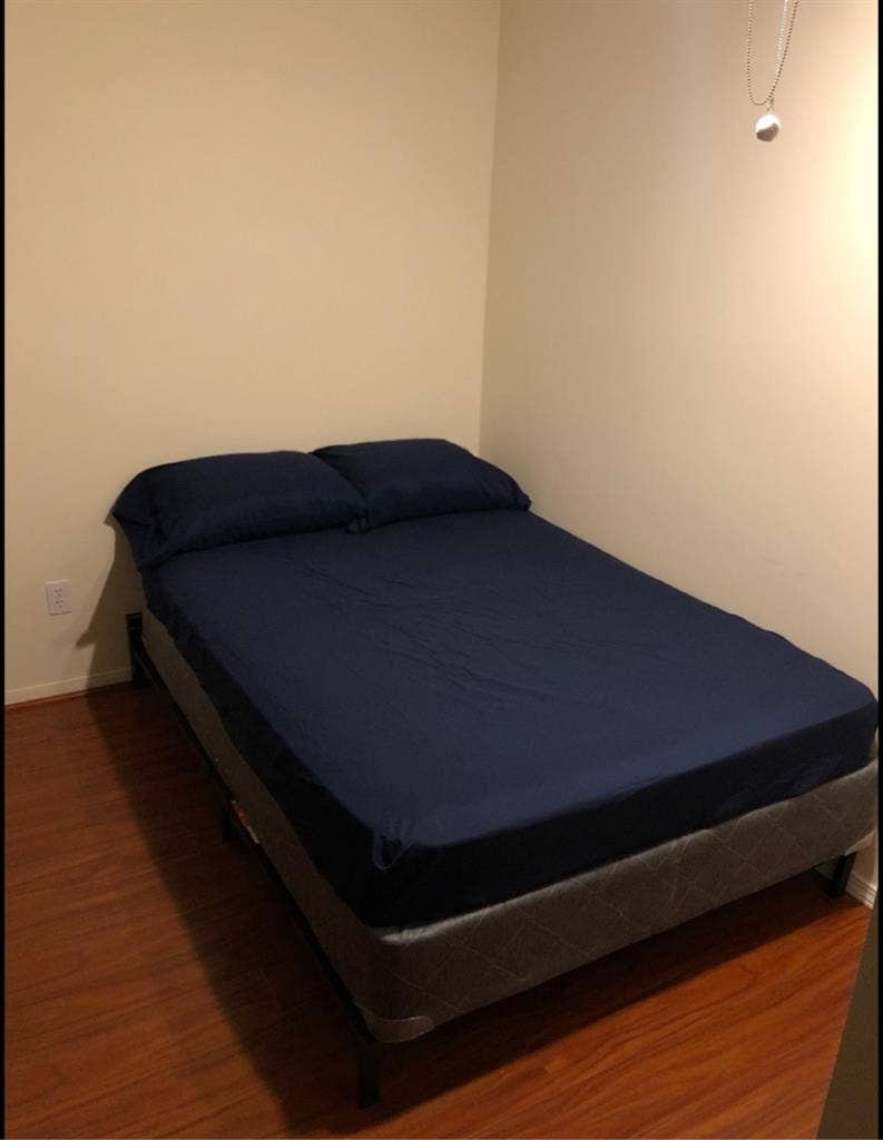 Small private room with bathroom