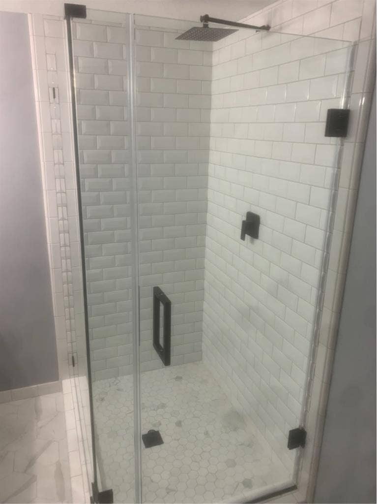 Small private room with bathroom