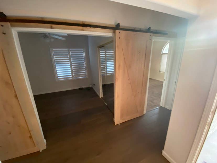 Bedroom, office, bathroom & storage