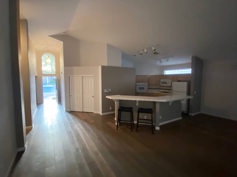 Bedroom, office, bathroom & storage