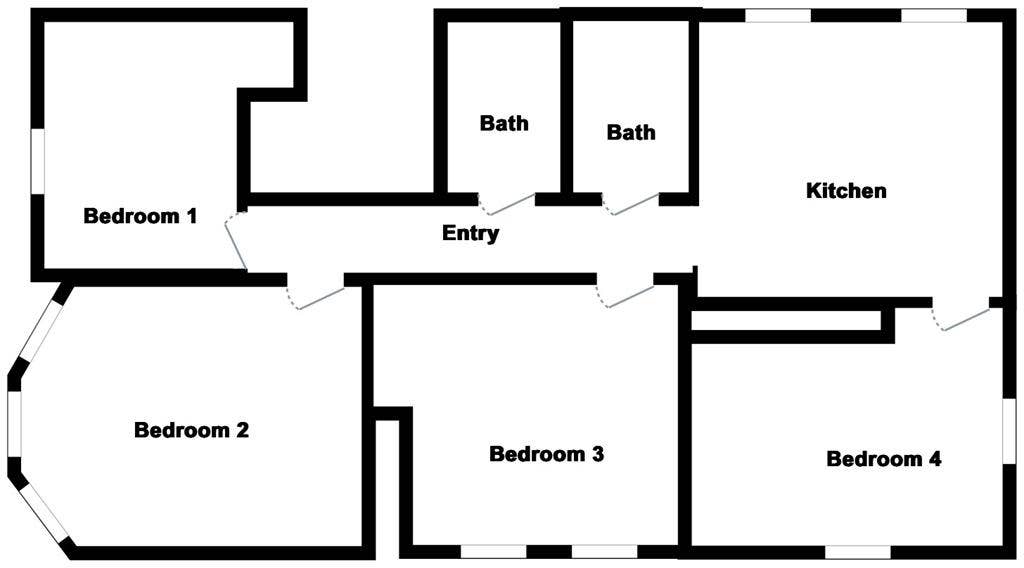 Rooms in 5 bed Apartment in JP