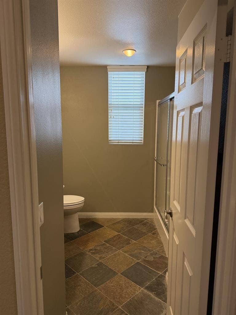 Private downstairs bedroom and bath