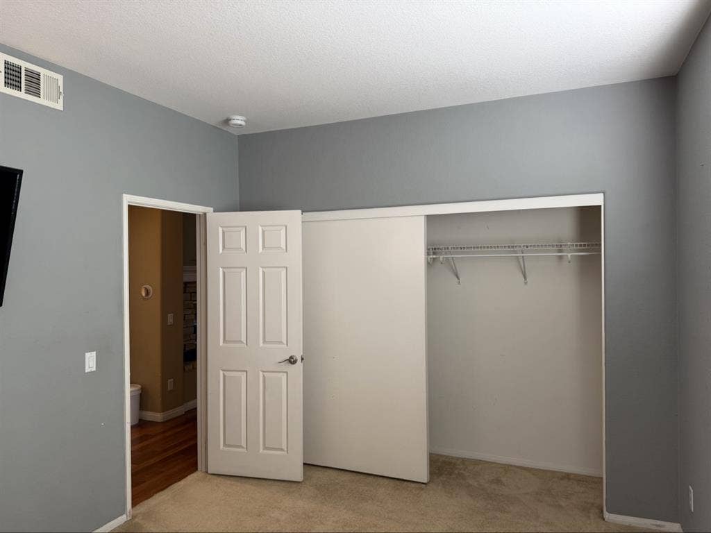 Private downstairs bedroom and bath