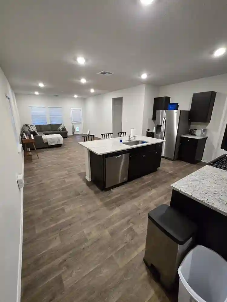 Two Rooms in a House