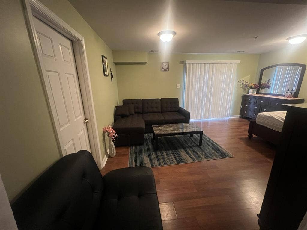 Very large room with bathroom