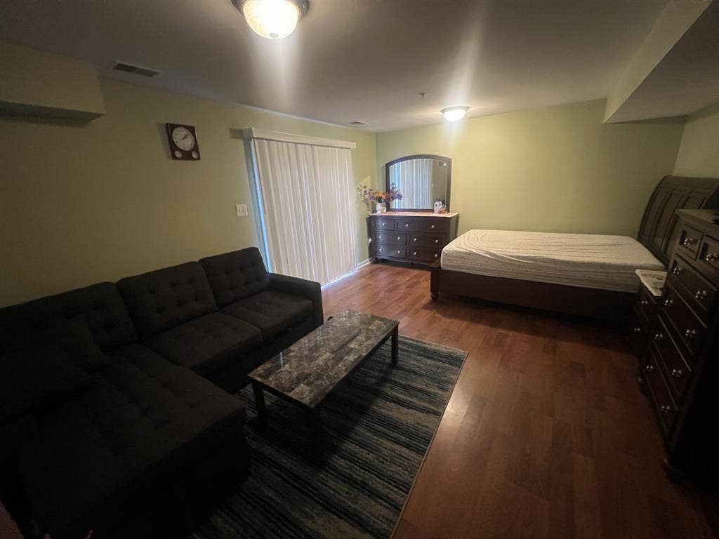 Very large room with bathroom