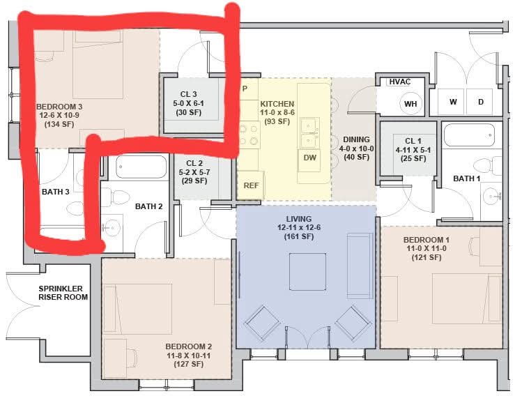 Private Room/Bath | Lease Takeover