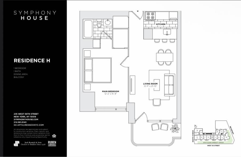 Lease takeover in luxury building