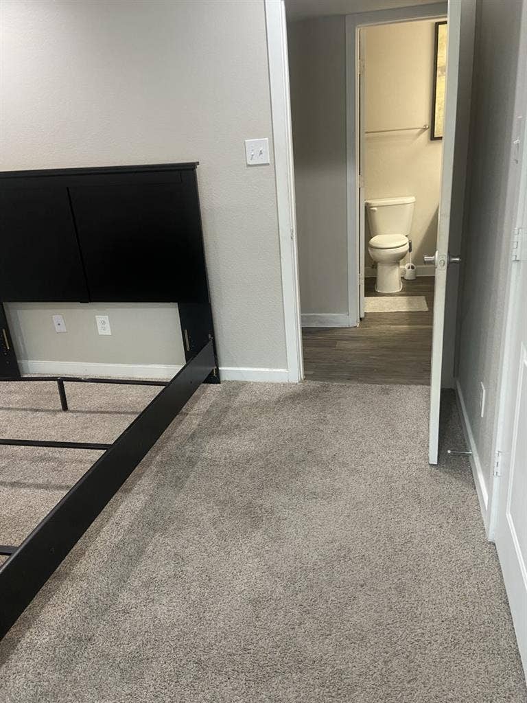 Room and bathroom available