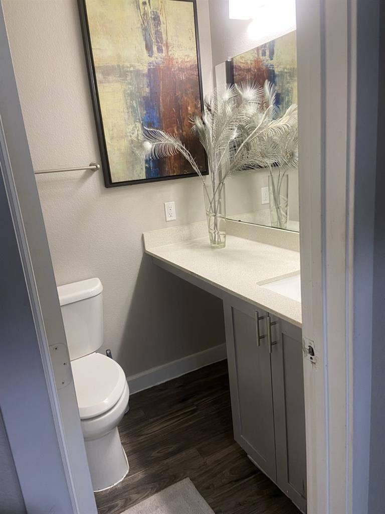 Room and bathroom available