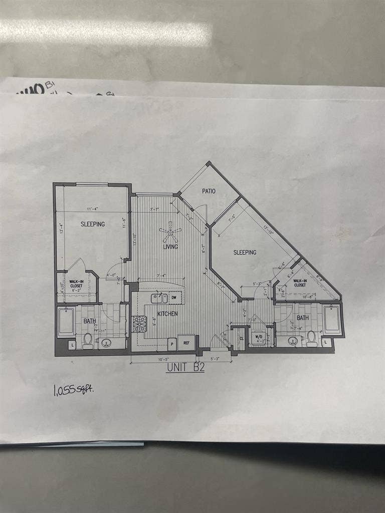 Two bed/bath apartment Serra Mesa