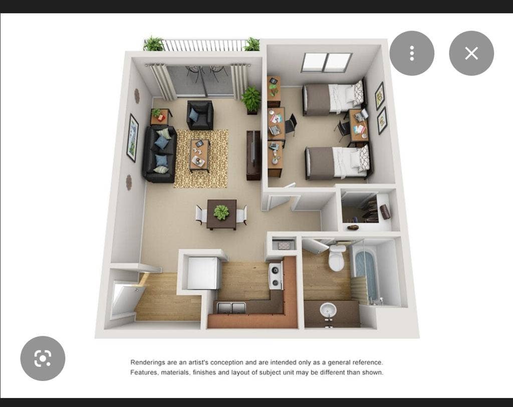 Sublease immediately through July