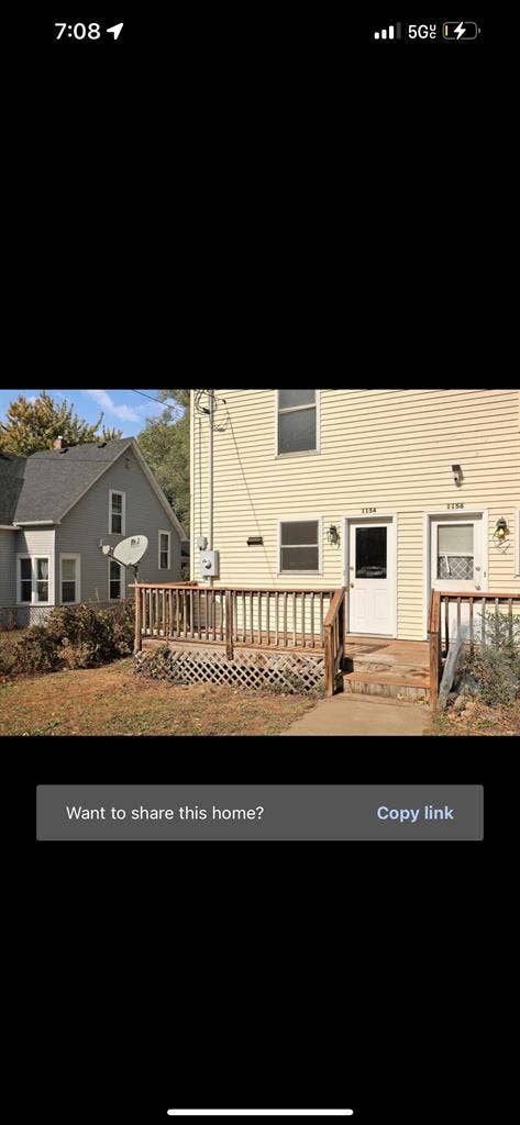 Basement room rental