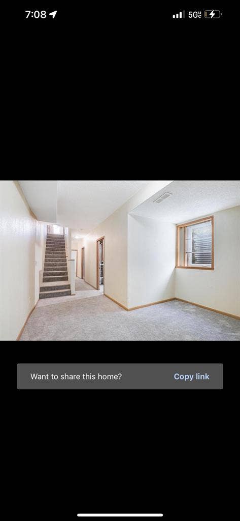 Basement room rental