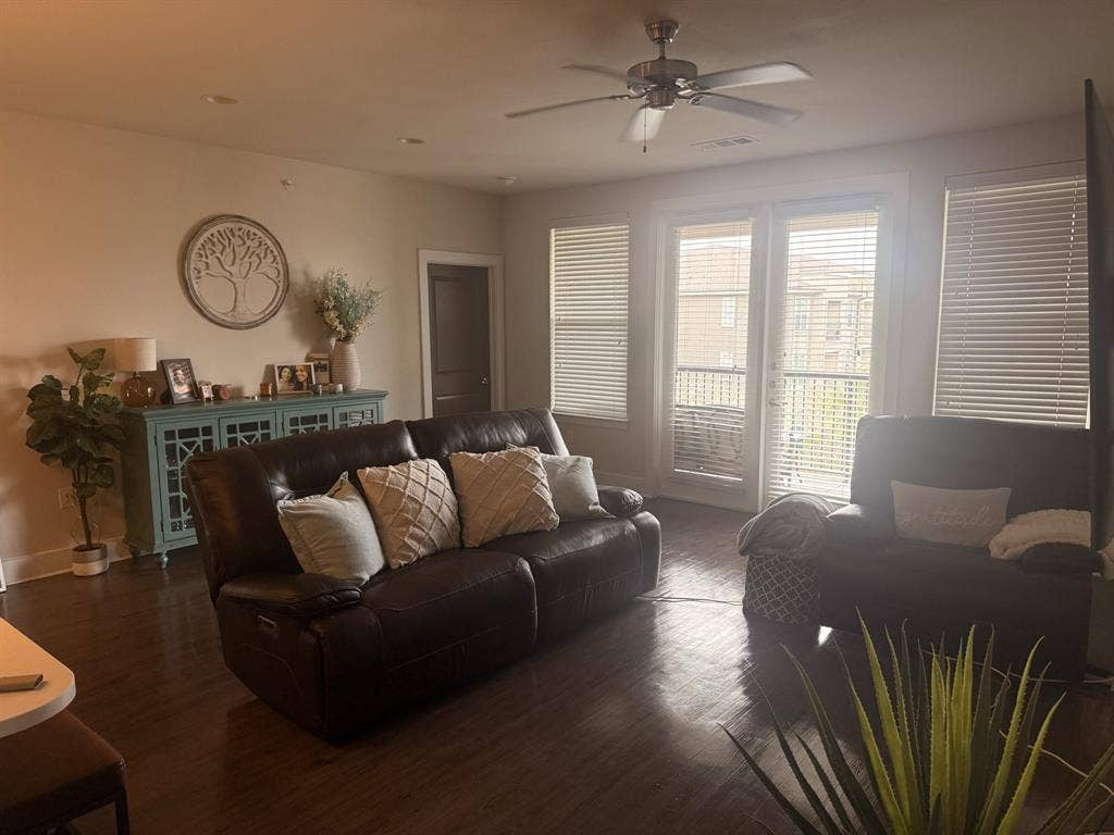 Room in a spacious apartment