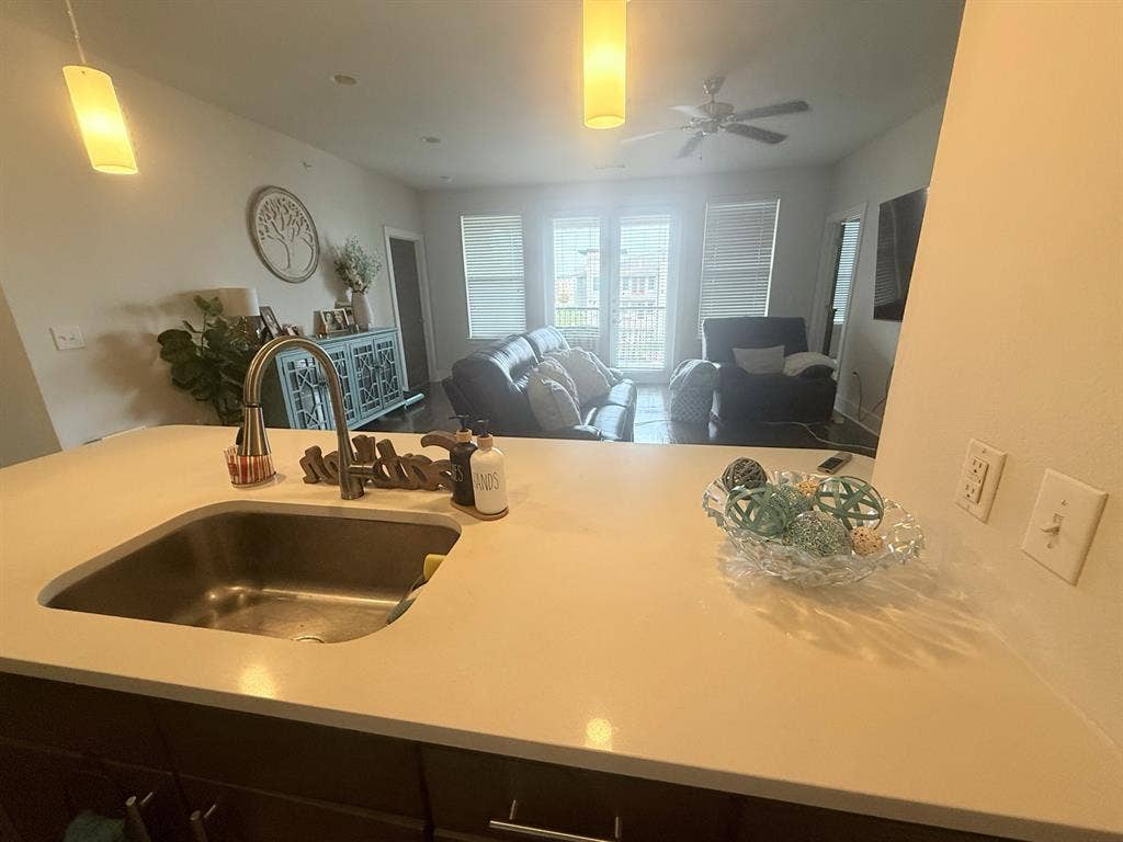 Room in a spacious apartment