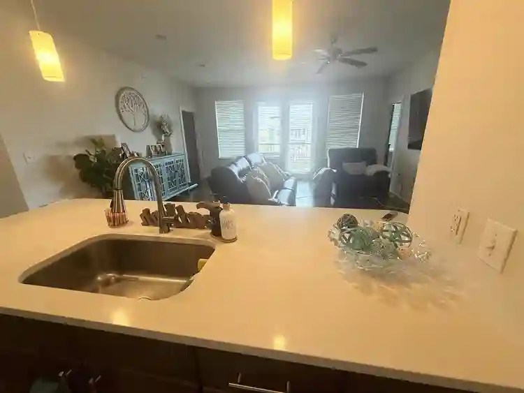 Room in a spacious apartment