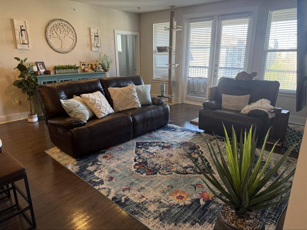 Room in a spacious apartment