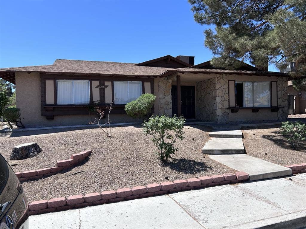 Bedroom and bathroom