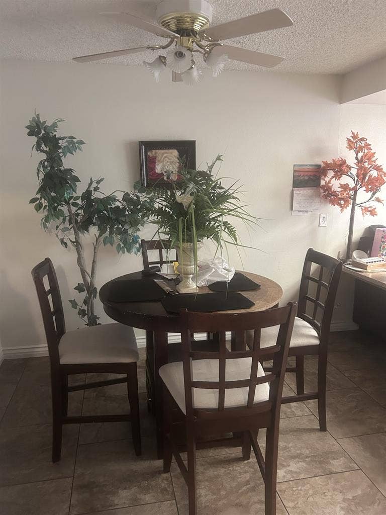 Bedroom and bathroom