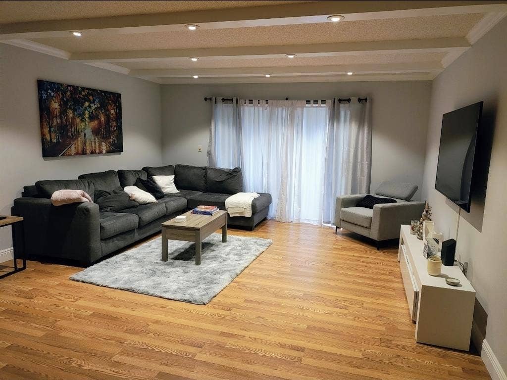 Furnished room with private bath