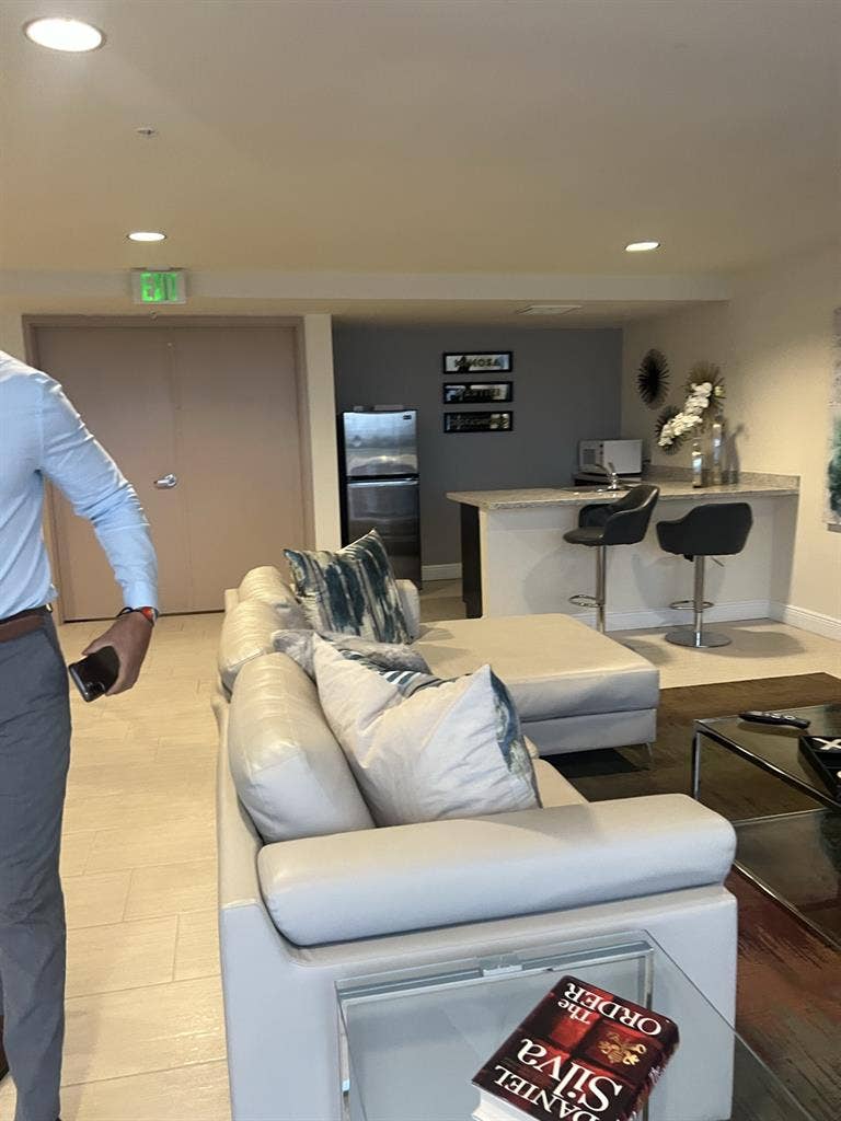 Room with private bathroom