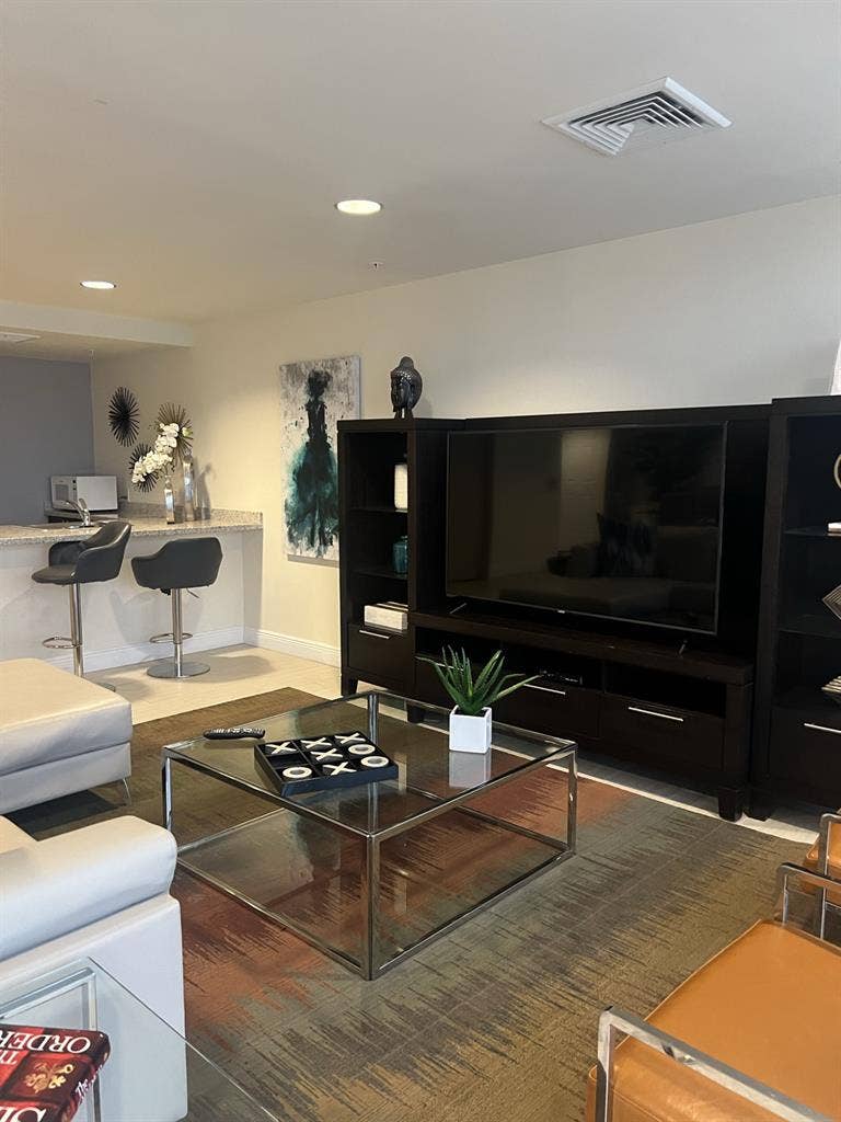 Room with private bathroom