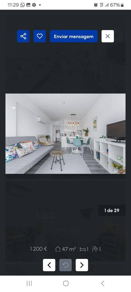 Bright and sunny large t1