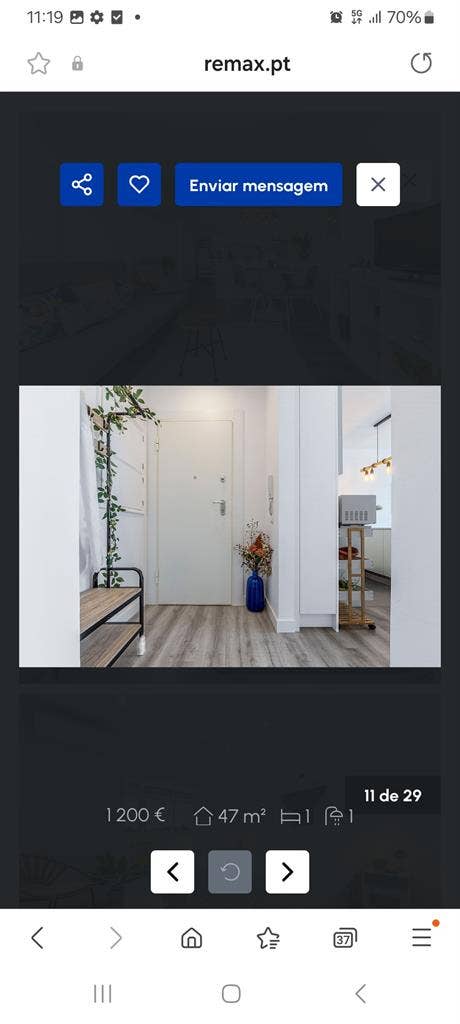 Bright and sunny large t1