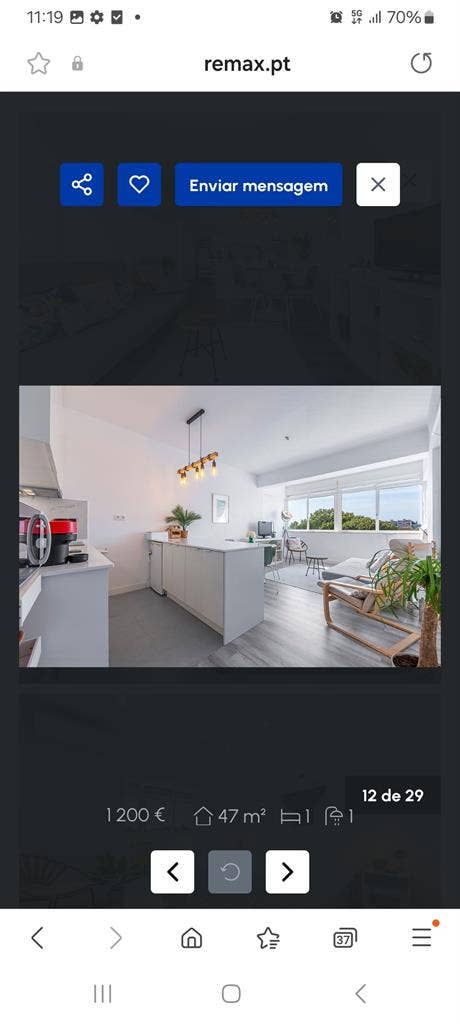 Bright and sunny large t1