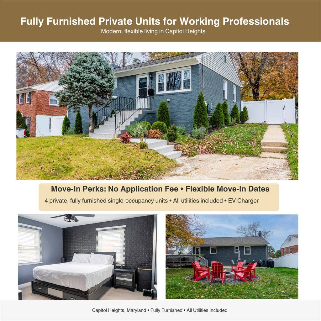 Fully Furnished Private Units