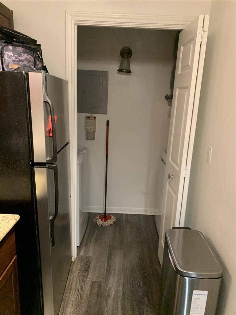 Independent bedroom and bathroom