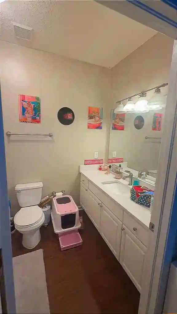 Master Bedroom & Shared Common Area