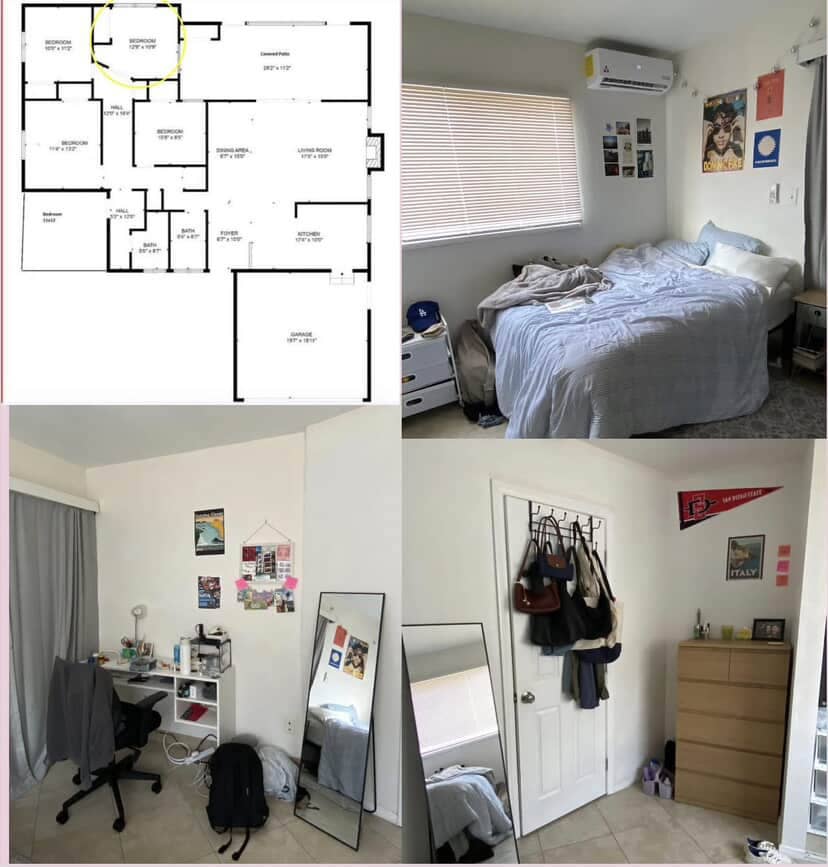 Spacious Single near SDSU