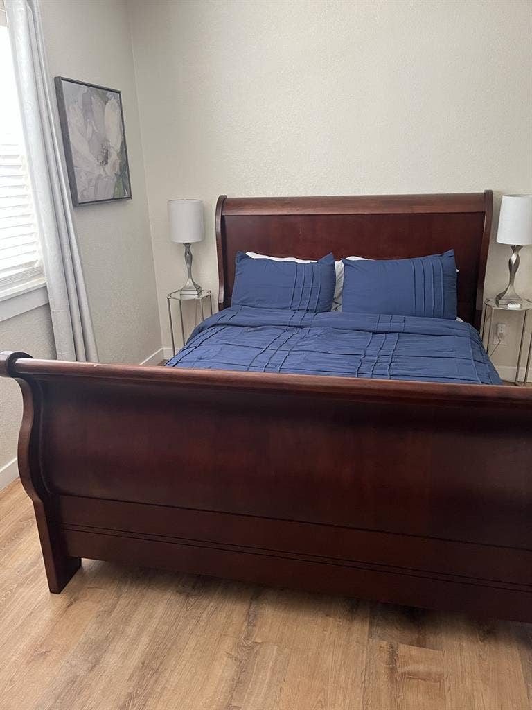 Furnished Room and Bathroom