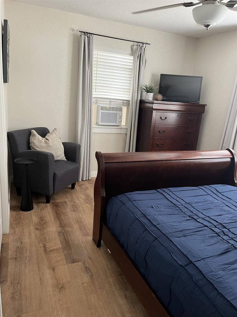 Furnished Room and Bathroom