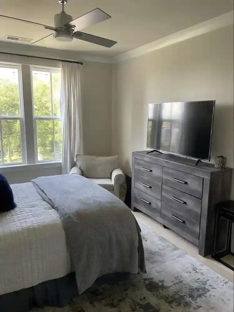 Furnished 1BR+ bath. Utils incld