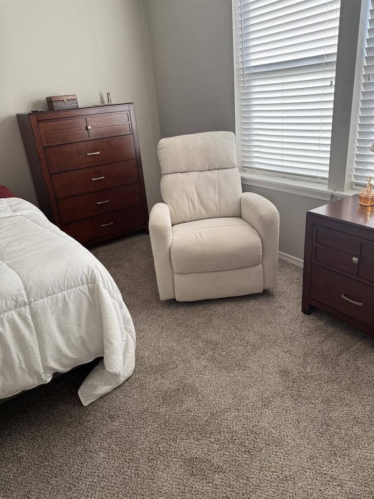 Master bedroom with private bath