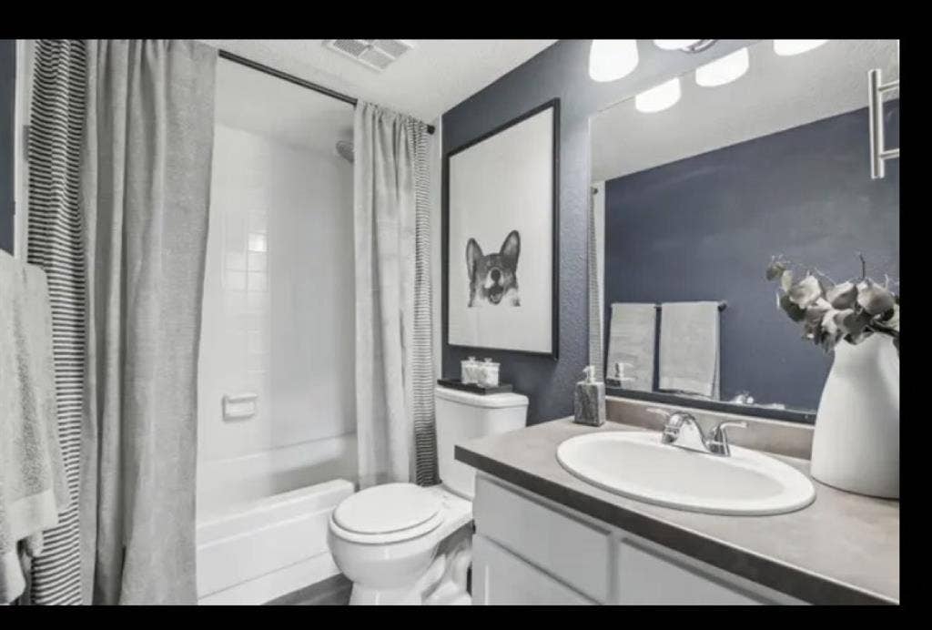 Private bath and in-unit W/D